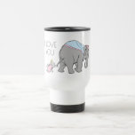 Dumbo Following His Mom Closely Travel Mug at Zazzle