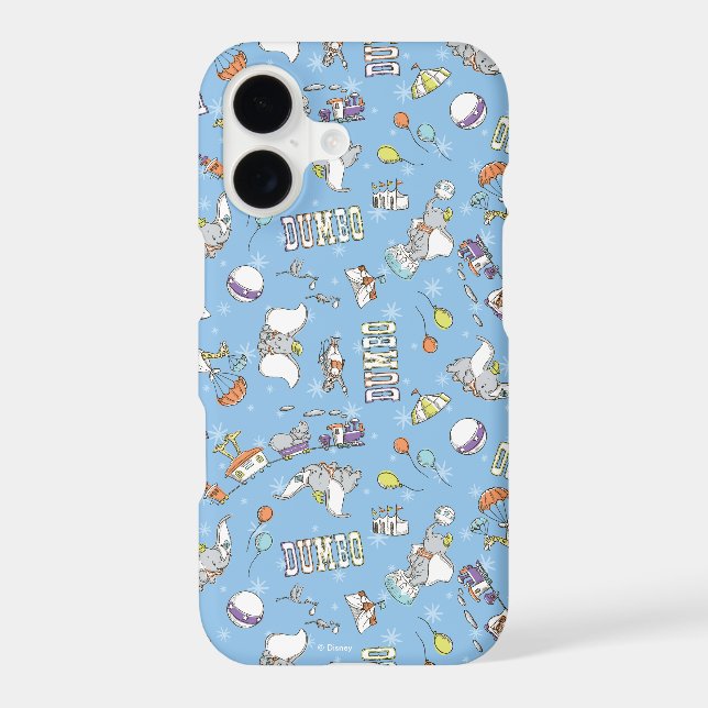 Dumbo | Fun Little Blue Pattern Iphone Case (Back)