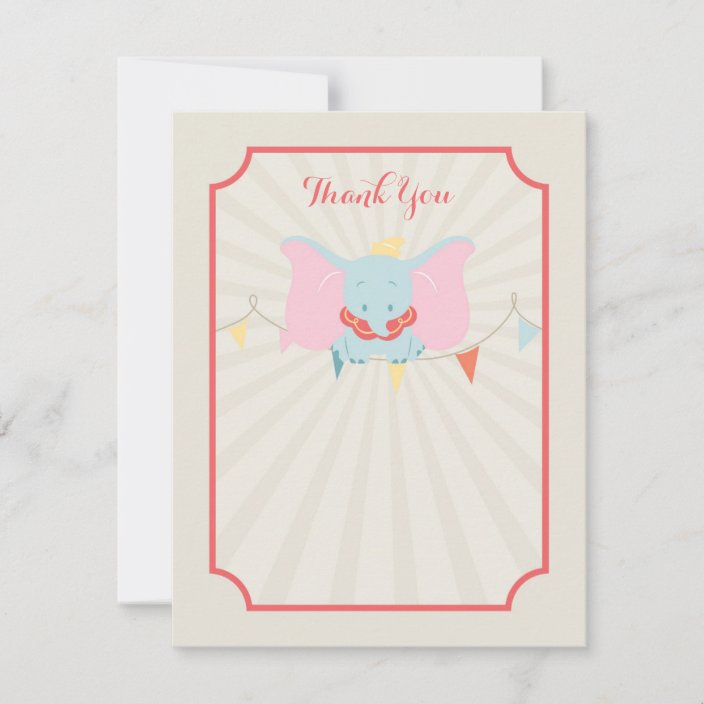 dumbo girl baby shower