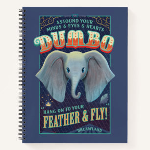 Dumbo   Hang On To Your Feather & Fly! Notebook