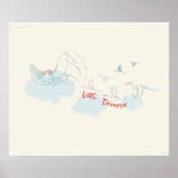 Dumbo in the Clouds Little Dreamer