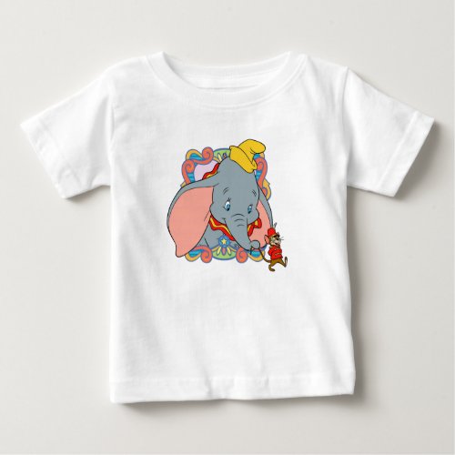  Dumbo is smiling Baby T_Shirt