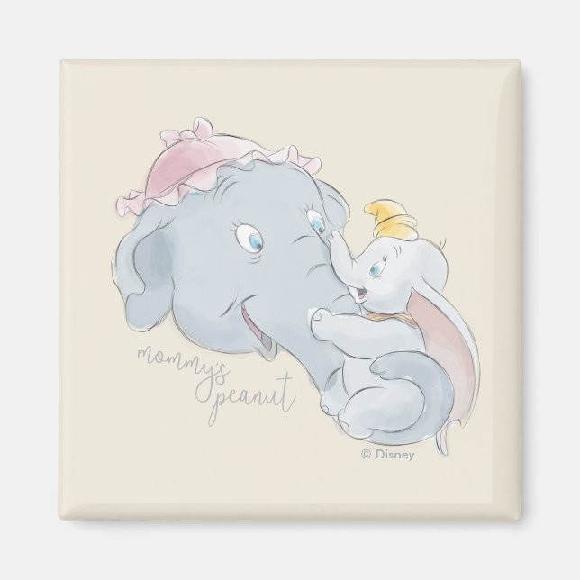 Dumbo | Mommy's Peanut Magnet (Front)