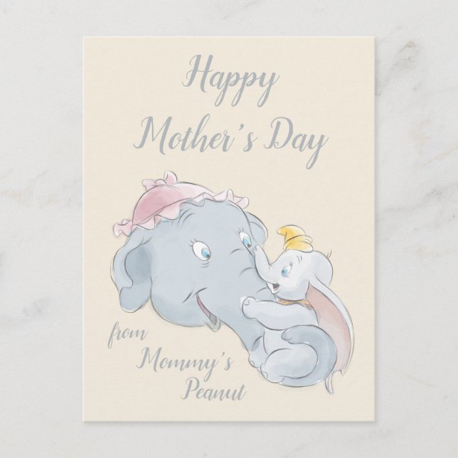 Dumbo | Mommy's Peanut Postcard (Front)
