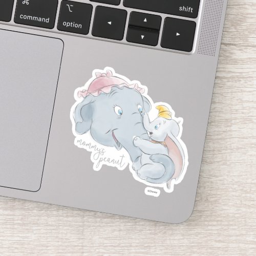 Dumbo  Mommys Peanut Sticker