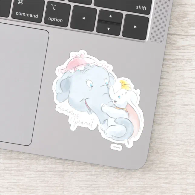 Dumbo | Mommy's Peanut Sticker (Detail)