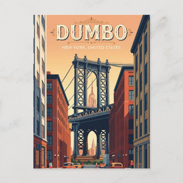 Dumbo New York State Postcard (Front)