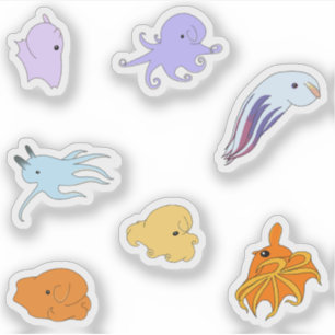 Dumbo Octopuses Sticker