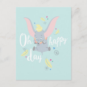 Dumbo   Oh Happy Day Postcard