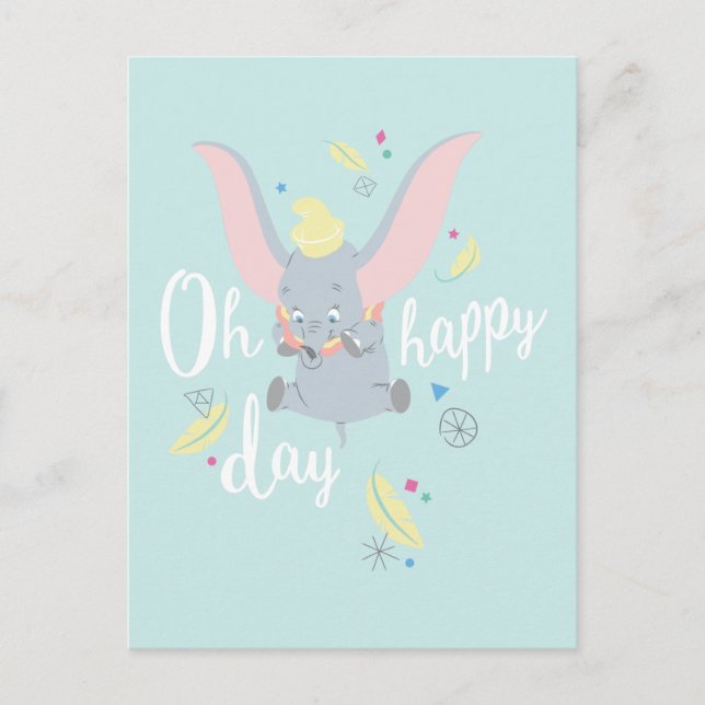 Dumbo | Oh Happy Day Postcard (Front)
