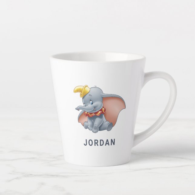 Dumbo Sitting Latte Mug (Right)
