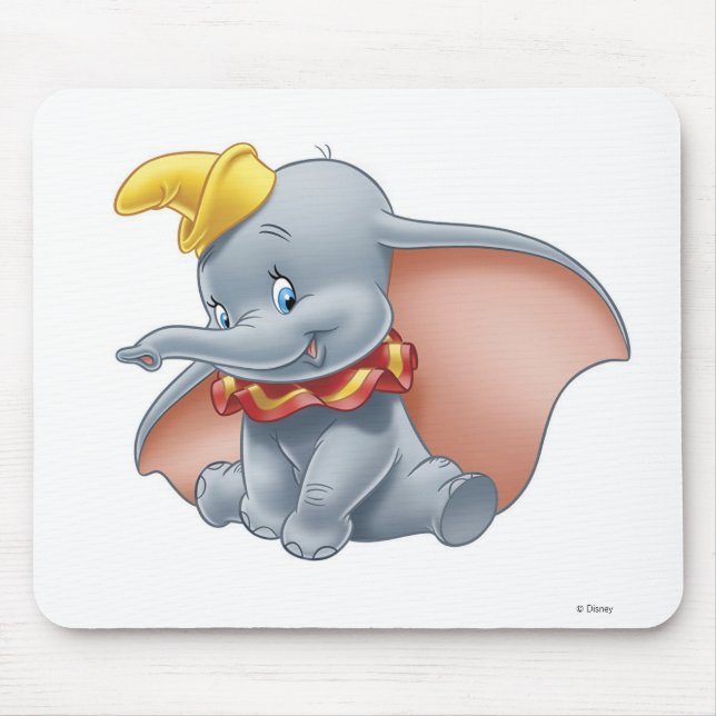 Dumbo Sitting Mouse Pad (Front)