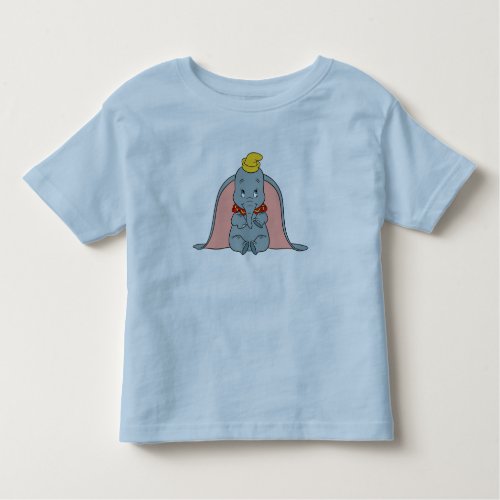 Dumbo Sitting Playfully Toddler T_shirt