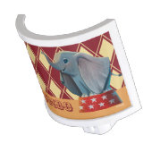 Dumbo | Smiling Atop Circus Podium Night Light (Angled)