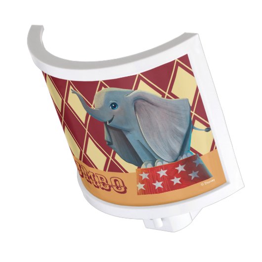 Dumbo | Smiling Atop Circus Podium Night Light (Angled)