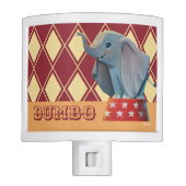 Dumbo | Smiling Atop Circus Podium Night Light (Front)