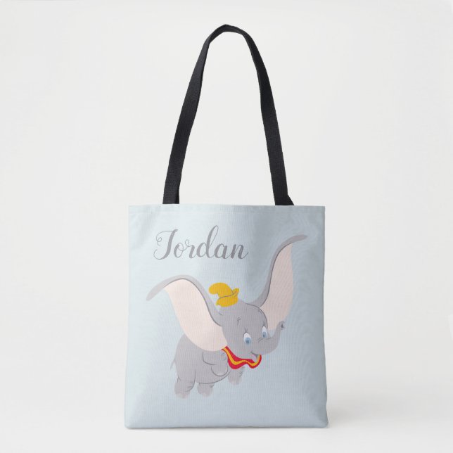 Dumbo Soaring Through the Sky Tote Bag (Front)
