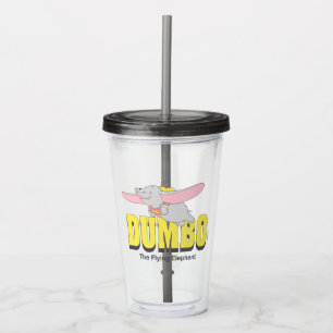 Dumbo the Flying Elephant Acrylic Tumbler