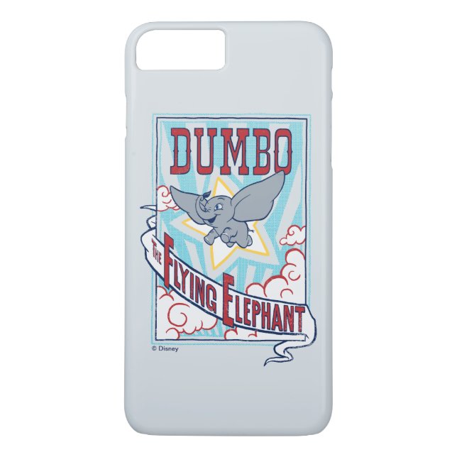 Dumbo | "The Flying Elephant" Circus Art Case-Mate iPhone Case (Back)