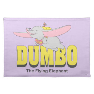 Dumbo the Flying Elephant Cloth Placemat