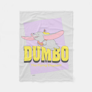 Dumbo the Flying Elephant Fleece Blanket