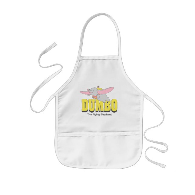 Dumbo the Flying Elephant Kids' Apron (Front)