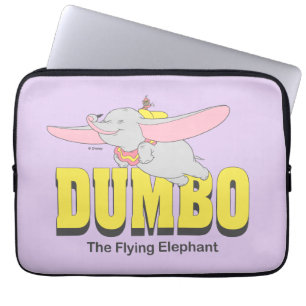 Dumbo the Flying Elephant Laptop Sleeve