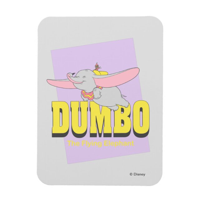 Dumbo the Flying Elephant Magnet (Vertical)
