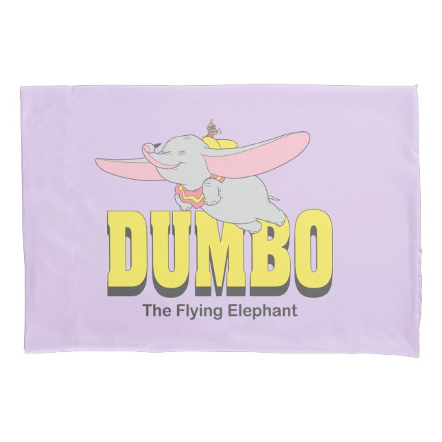 Dumbo the Flying Elephant Pillow Case (Front)