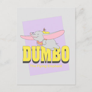 Dumbo the Flying Elephant Postcard