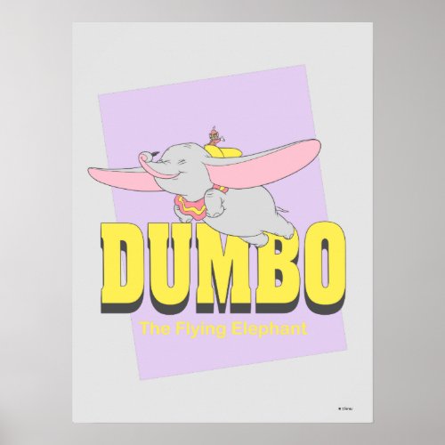 Dumbo the Flying Elephant Poster
