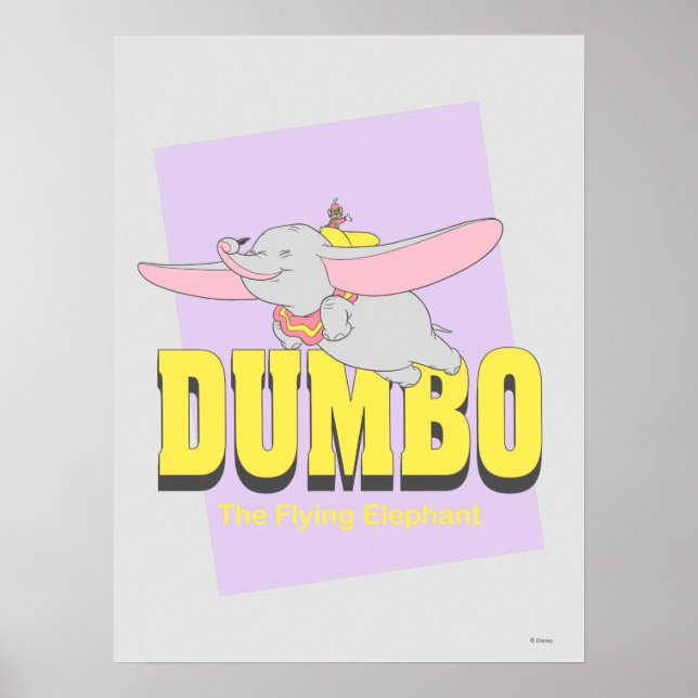 Dumbo the Flying Elephant Poster (Front)