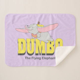 Dumbo the Flying Elephant Sherpa Blanket