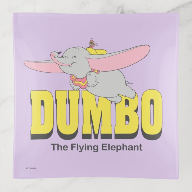 Dumbo the Flying Elephant Trinket Tray (Front)