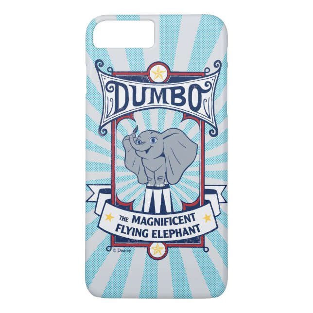 Dumbo | The Magnificent Flying Elephant Circus Art Case-Mate iPhone Case (Back)