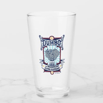 Dumbo | The Magnificent Flying Elephant Circus Art Glass by dumbo at Zazzle