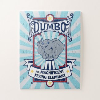 Dumbo | The Magnificent Flying Elephant Circus Art Jigsaw Puzzle