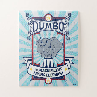 Dumbo | The Magnificent Flying Elephant Circus Art Jigsaw Puzzle