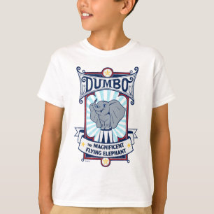 Dumbo   The Magnificent Flying Elephant Circus Art T-Shirt