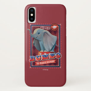Dumbo "The Miracle Elephant" Circus Art iPhone X Case