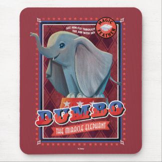 Dumbo | "The Miracle Elephant" Circus Art Mouse Pad