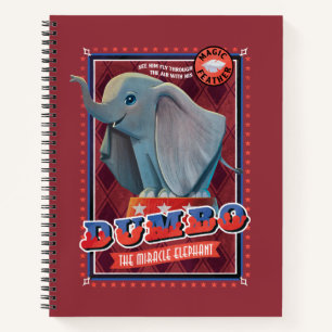 Dumbo   "The Miracle Elephant" Circus Art Notebook