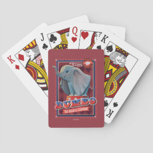 Dumbo "The Miracle Elephant" Circus Art Poker Cards
