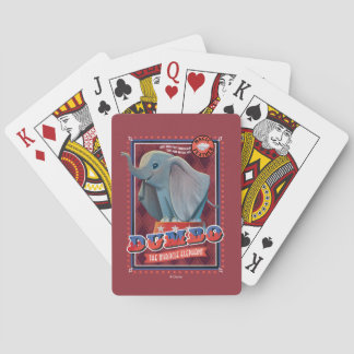 Dumbo | "The Miracle Elephant" Circus Art Poker Cards