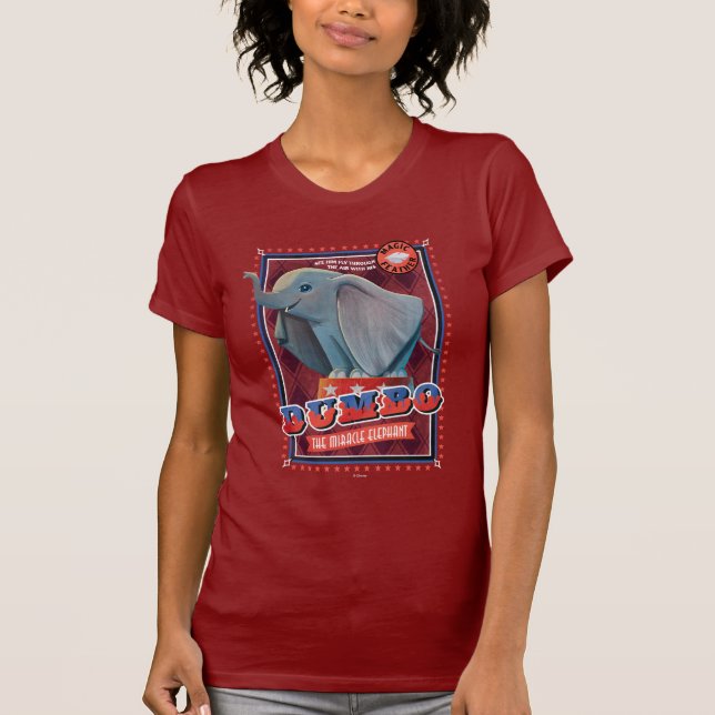 Dumbo | "The Miracle Elephant" Circus Art T-Shirt (Front)