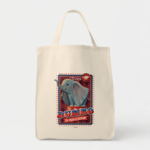 Dumbo   "The Miracle Elephant" Circus Art Tote Bag