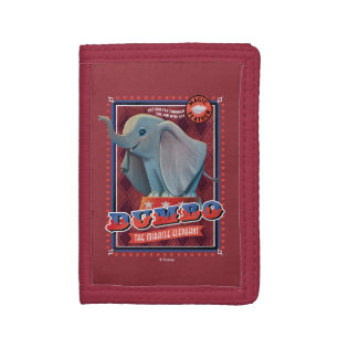 Dumbo "The Miracle Elephant" Circus Art Tri-fold Wallet