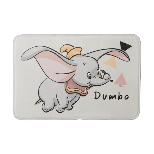 Dumbo Tribal Design Bath Mat (Front)