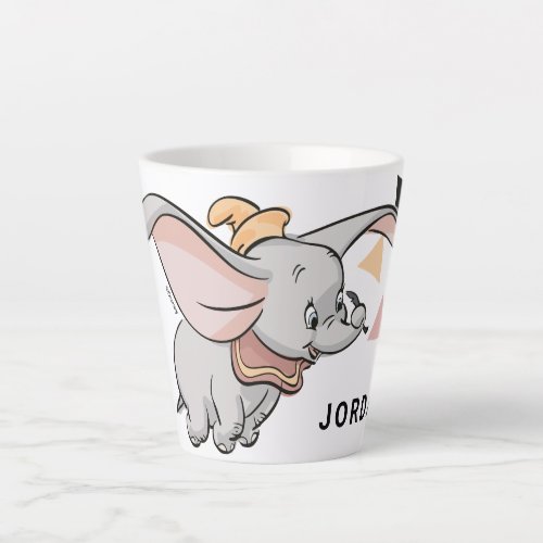 Dumbo Tribal Design Latte Mug