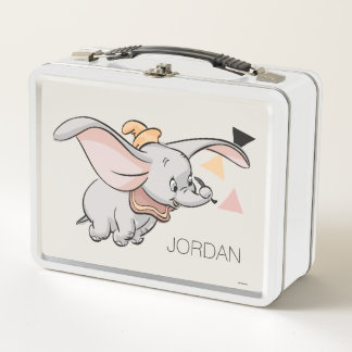Dumbo Tribal Design Metal Lunch Box